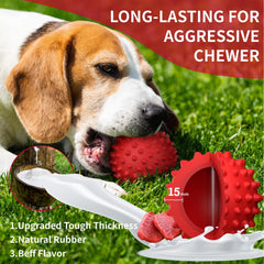 Apasiri spiky ball aids dental massage while entertaining with vibrant color.