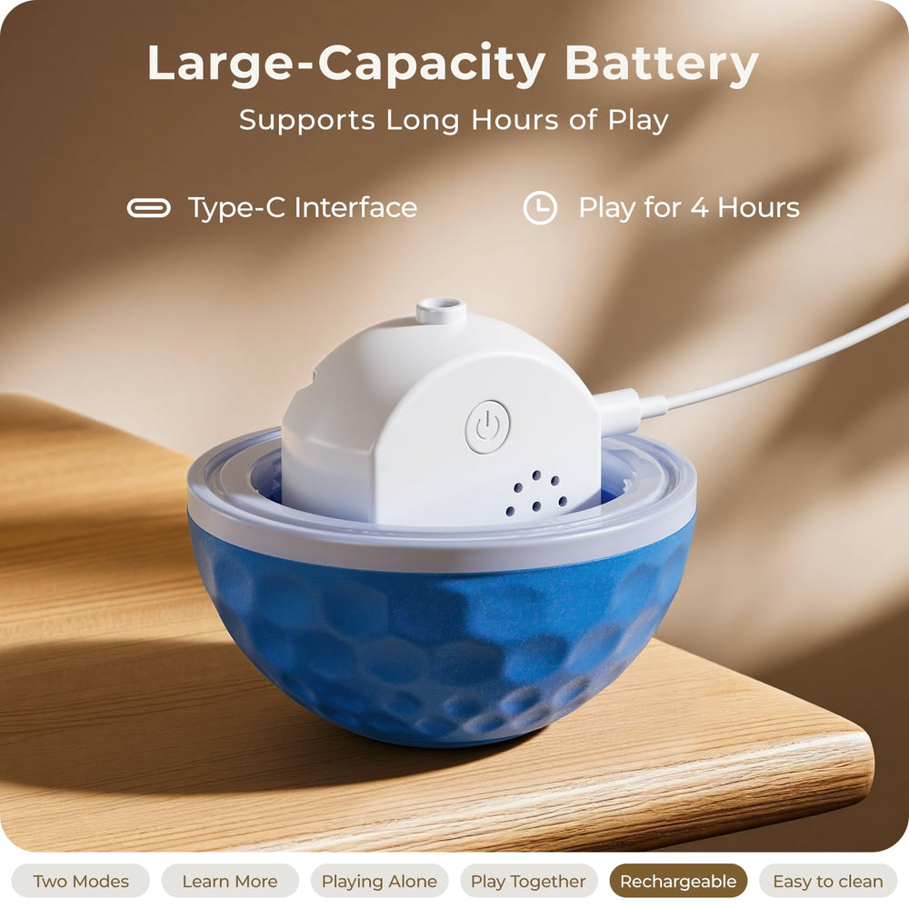 Apasiri rechargeable-600mAh battery ensures several play sessions per charge.