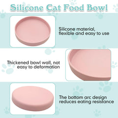 Apatal pink two-pack bowls, dishwasher safe and easy to clean.