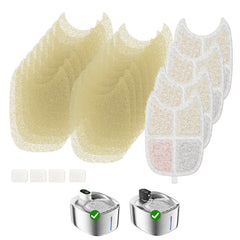 APD APETDOLA cat fountain filter for fresher water and hydration