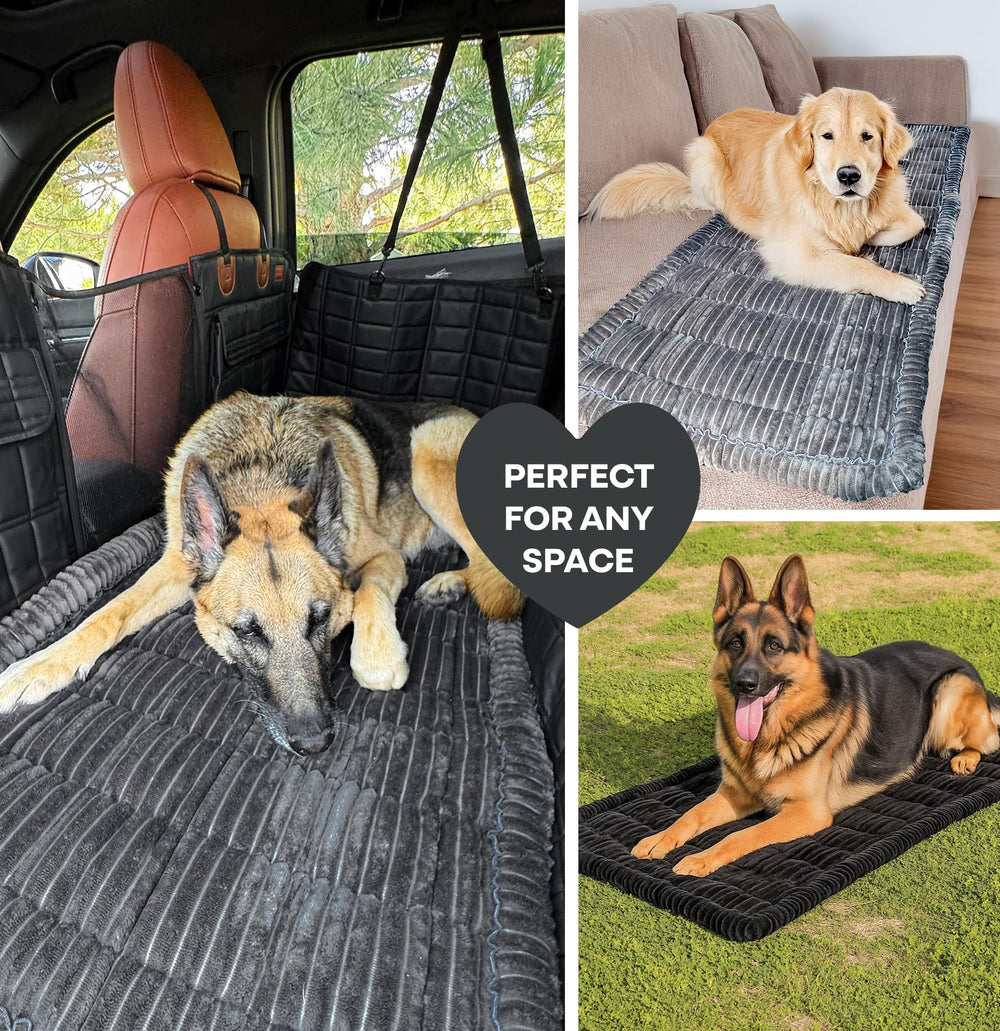 APetsPlanet machine-washable car pad makes cleanup quick after trips