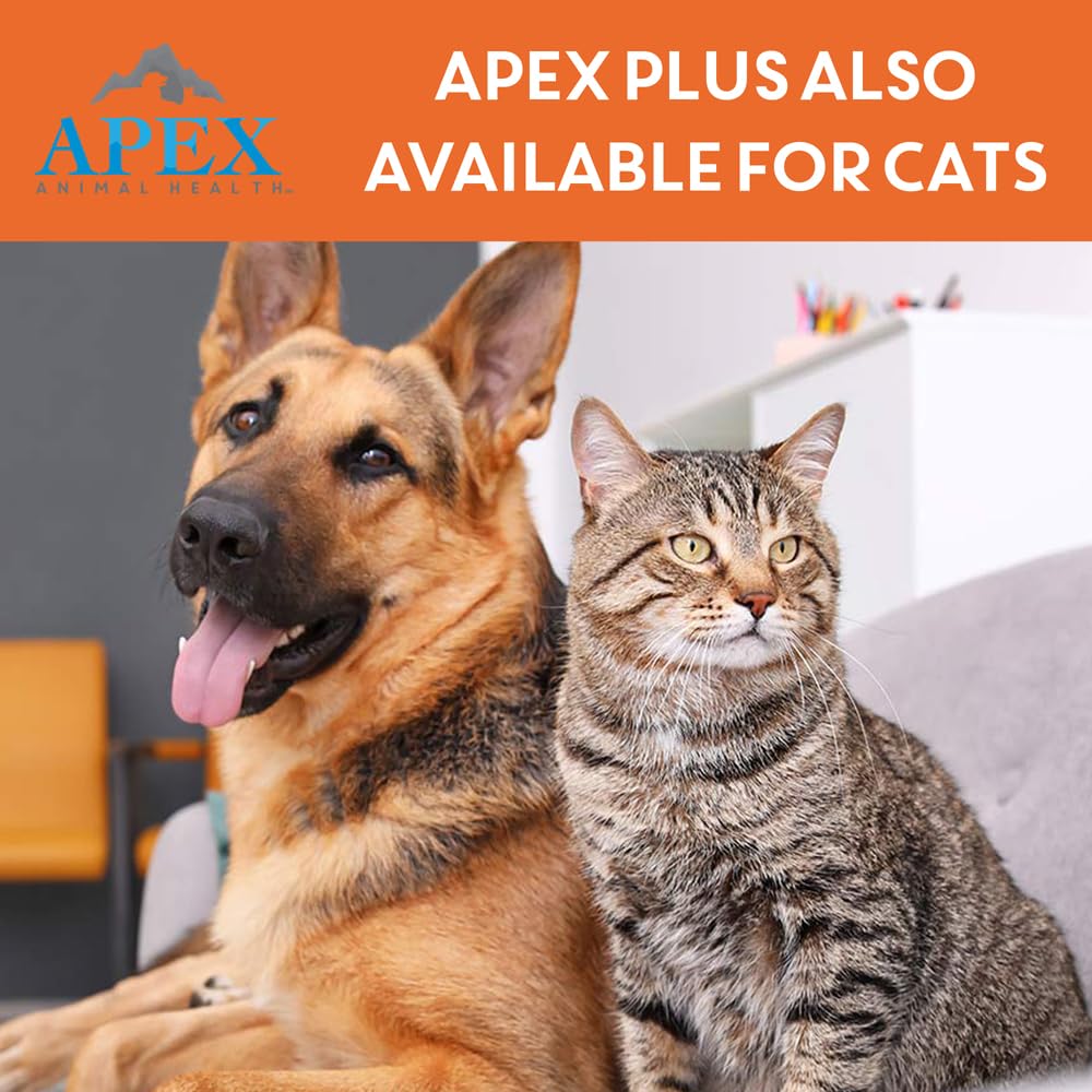 APEX PLUS 6-month supply packaging showcases long-term value