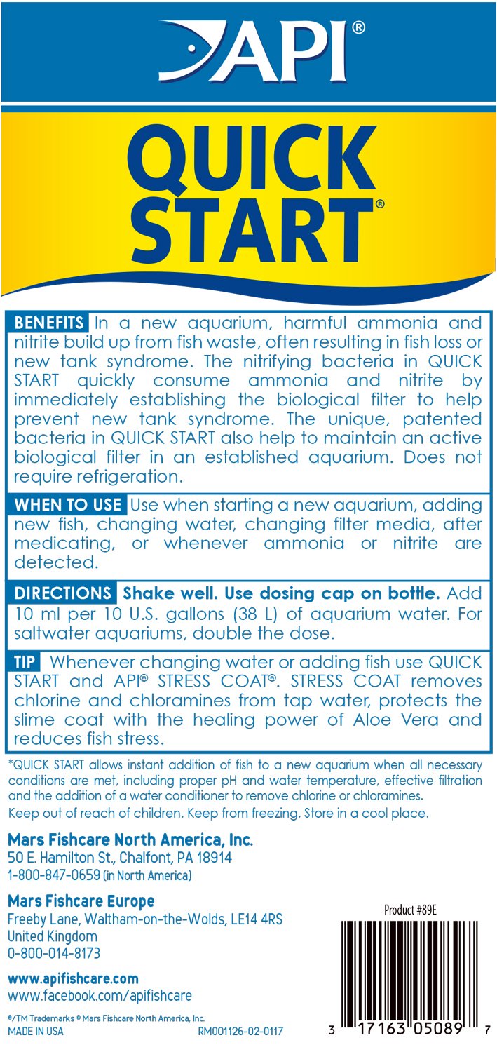 API Aquarium Salt provides electrolyte boost to support respiration