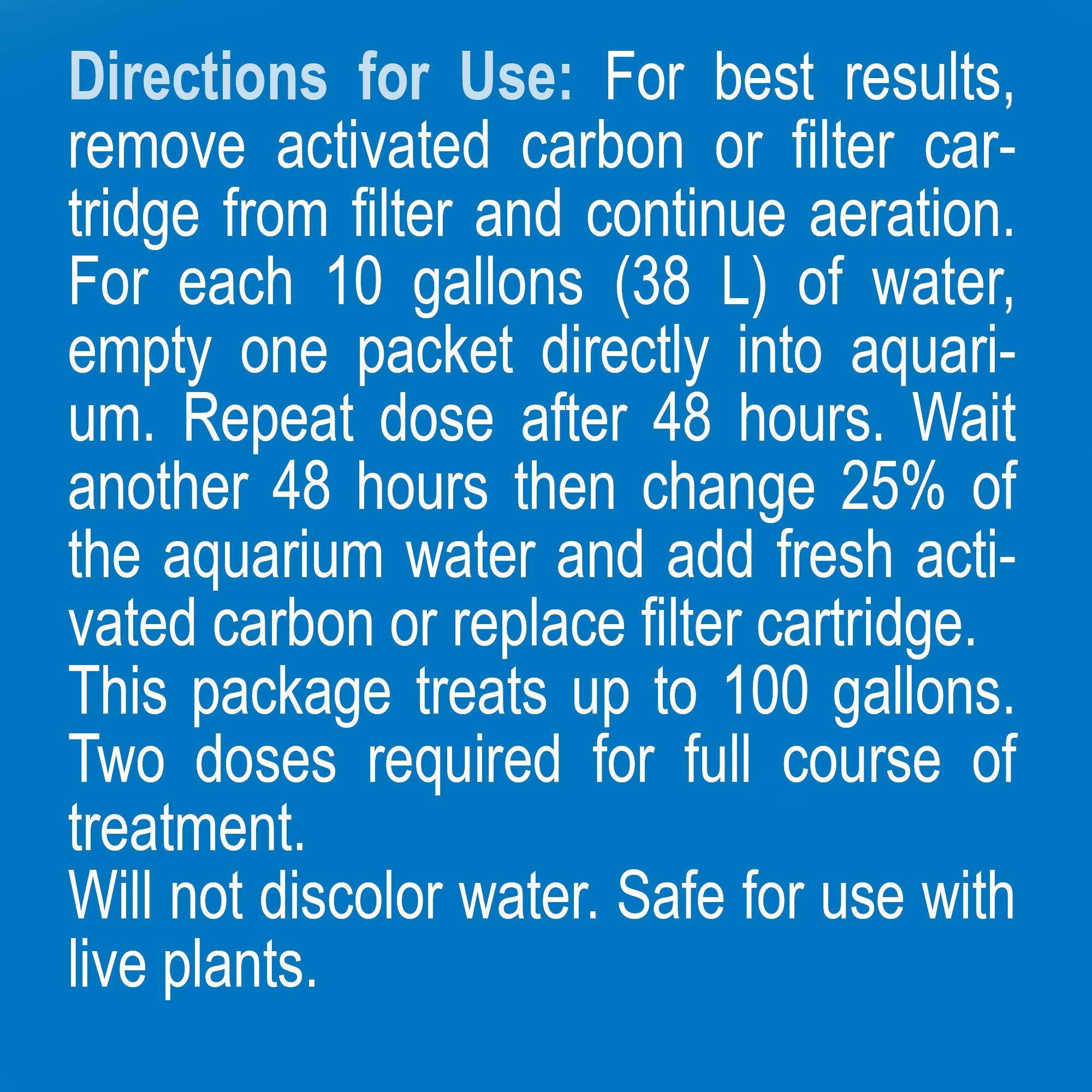 API General Cure back panel details usage, compatibility, and water-safe formula.