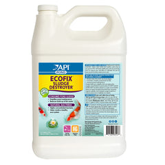 API POND ECOFIX sludge destroyer bottle front view for clearer pond water