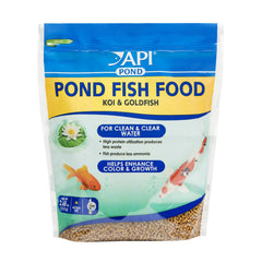 API Pond Fish Food bag front showing the 2.68-pound package for pond feeding.
