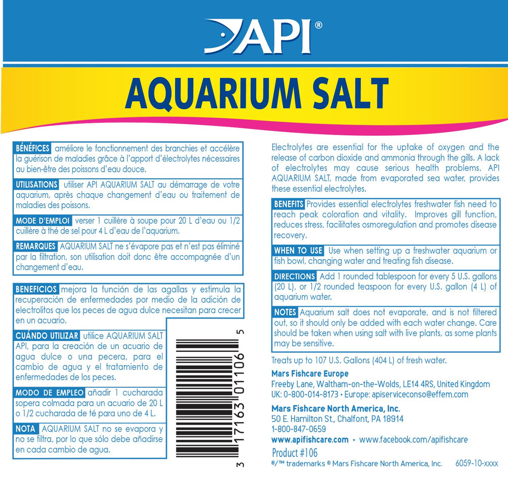 API Quick Start promotes beneficial bacteria action in water for safe fish additions