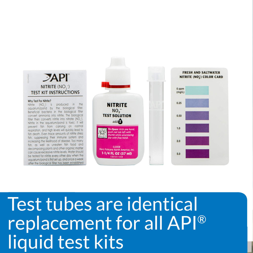 API Reef Master Test Kit tubes replacement for reef tank testing.