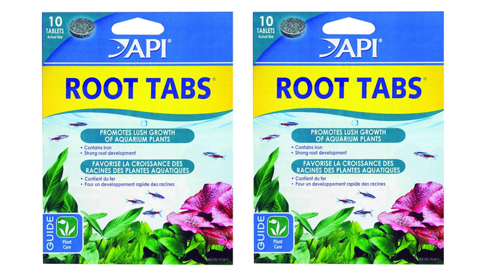 API Root Tabs box front, promoting strong root development for lush freshwater aquarium plants.