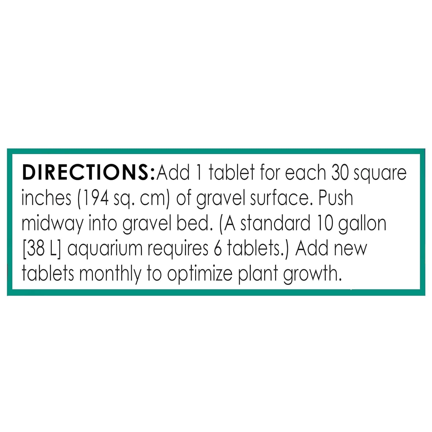 API three-pack root tabs provide convenient feeding across tanks