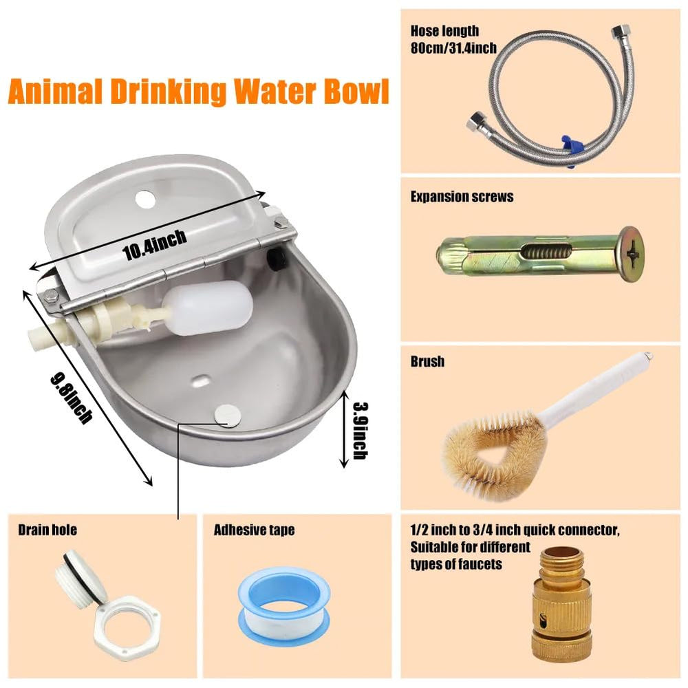 APlayfulBee water hose included enables quick setup and reliable water flow