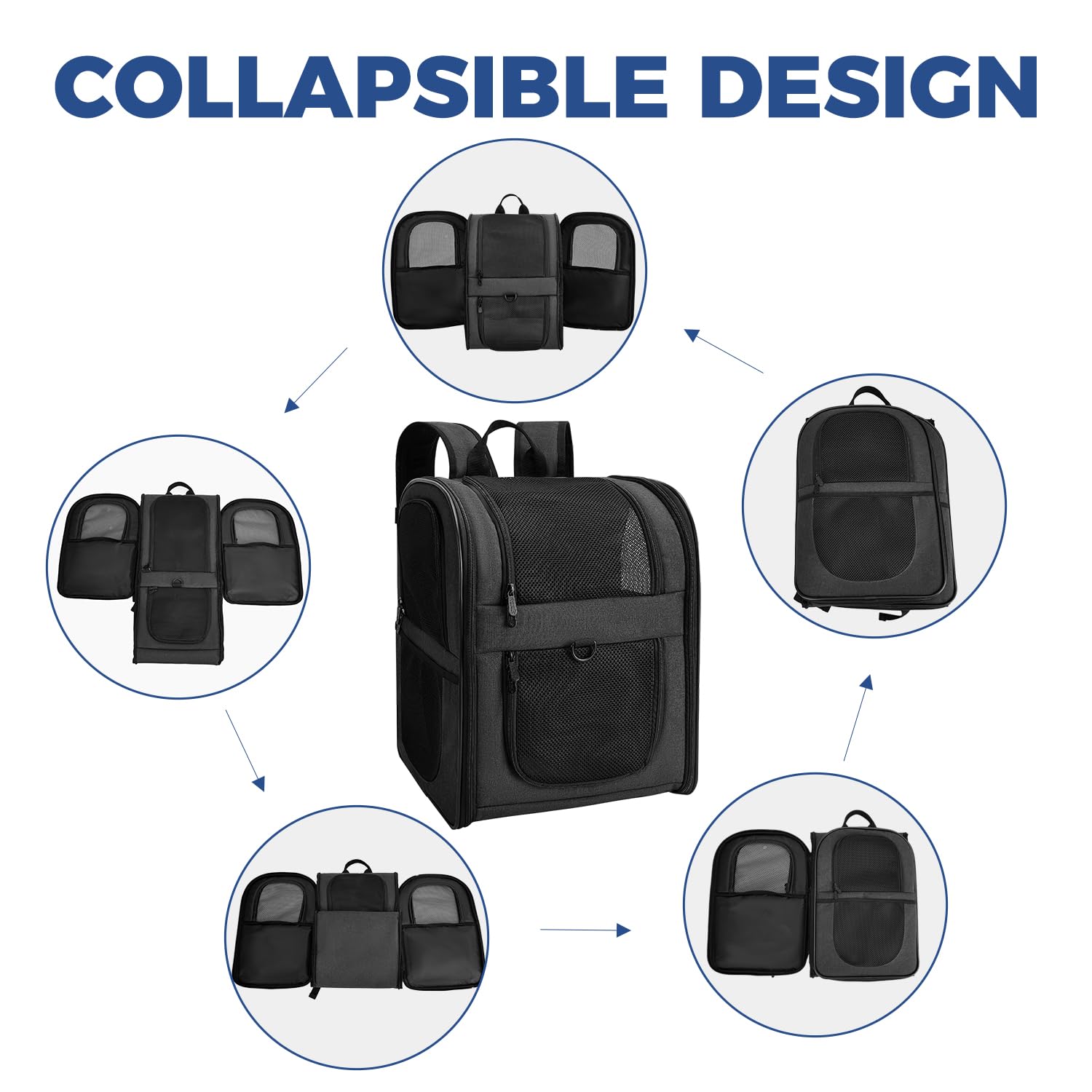 Apollo Walker carrier backpack breathable back panel and memory foam straps ease carrying
