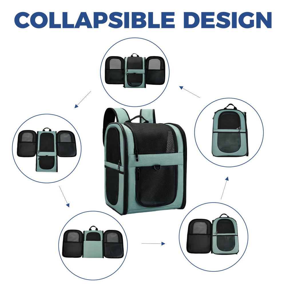 Padded back panel and memory foam straps reduce shoulder fatigue for the wearer