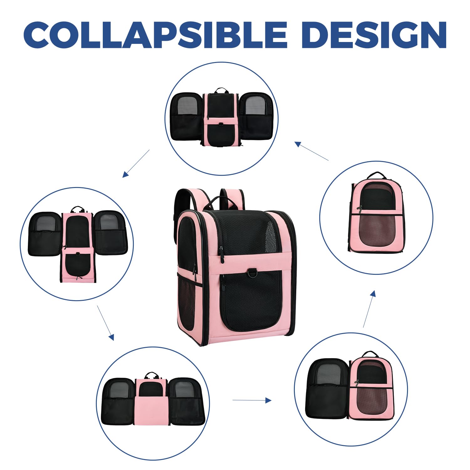 Apollo Walker adjustable straps ensure comfortable, stable carrying during long trips.