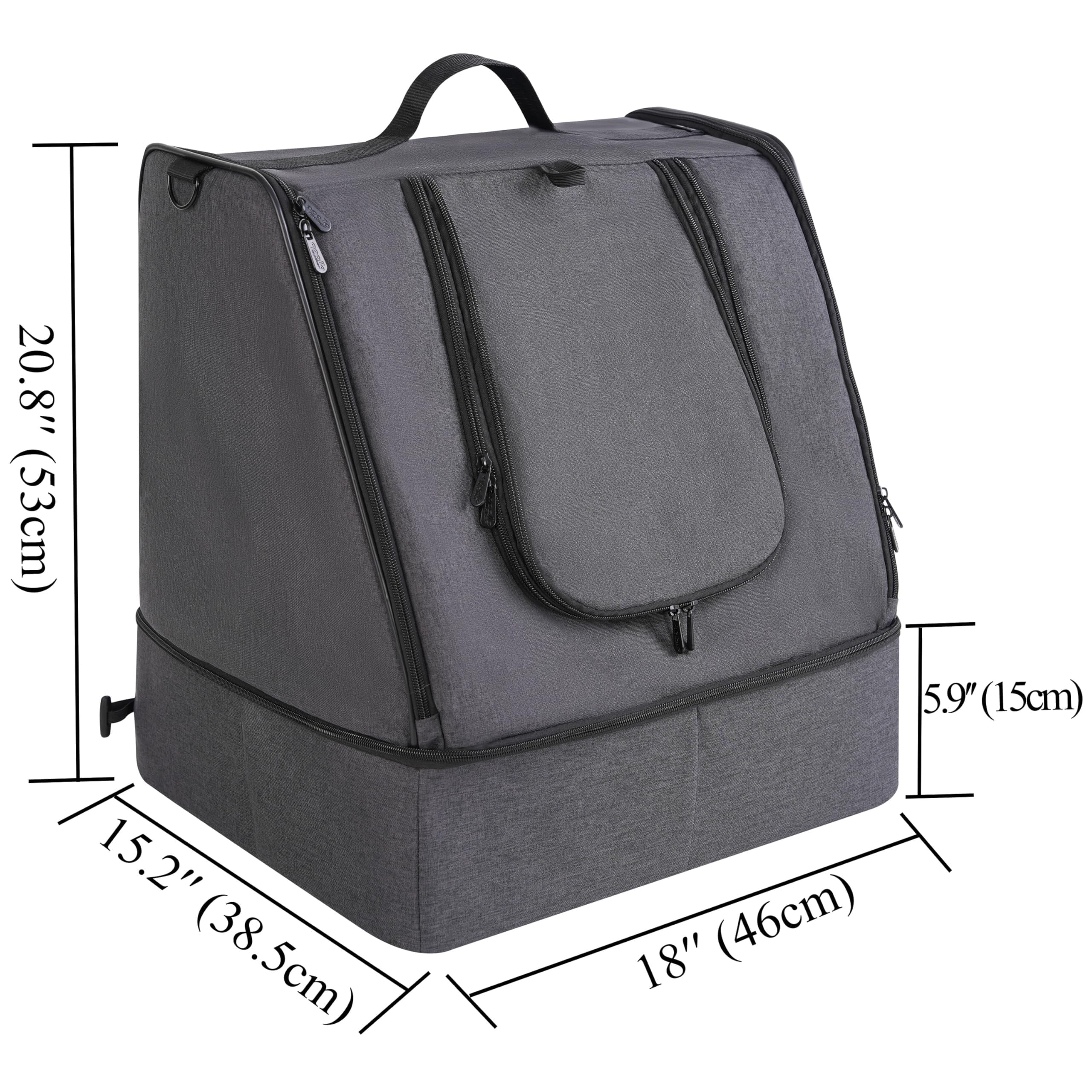 Apollo Walker litter box closed with zipper for secure travel