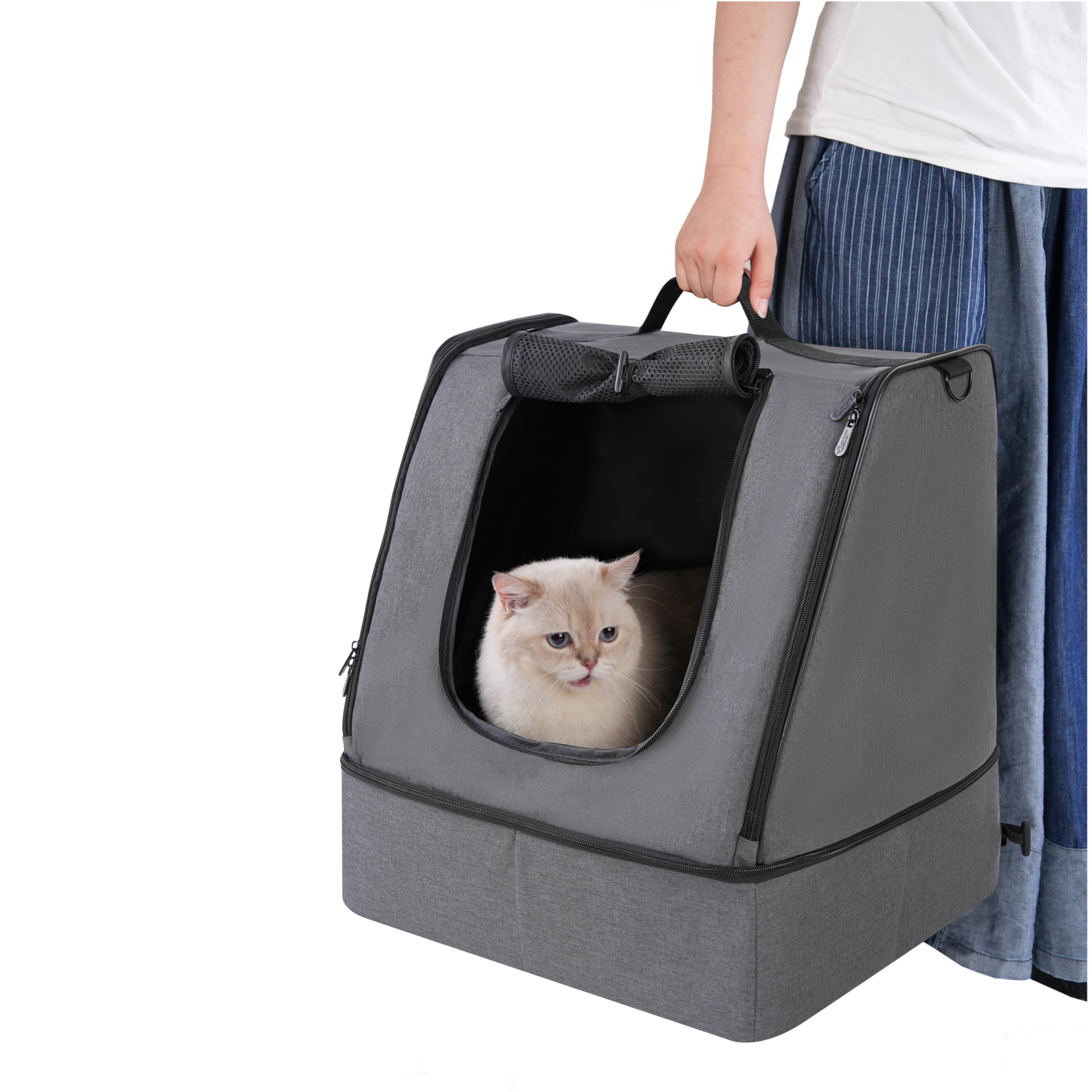 Apollo Walker top handle allows easy carrying between hotels, cars, and home