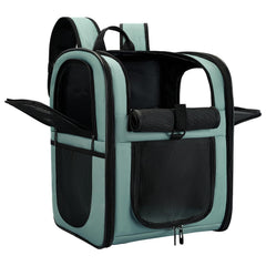Apollo Walker ventilated carrier backpack keeps small pets comfortable during hiking and travel