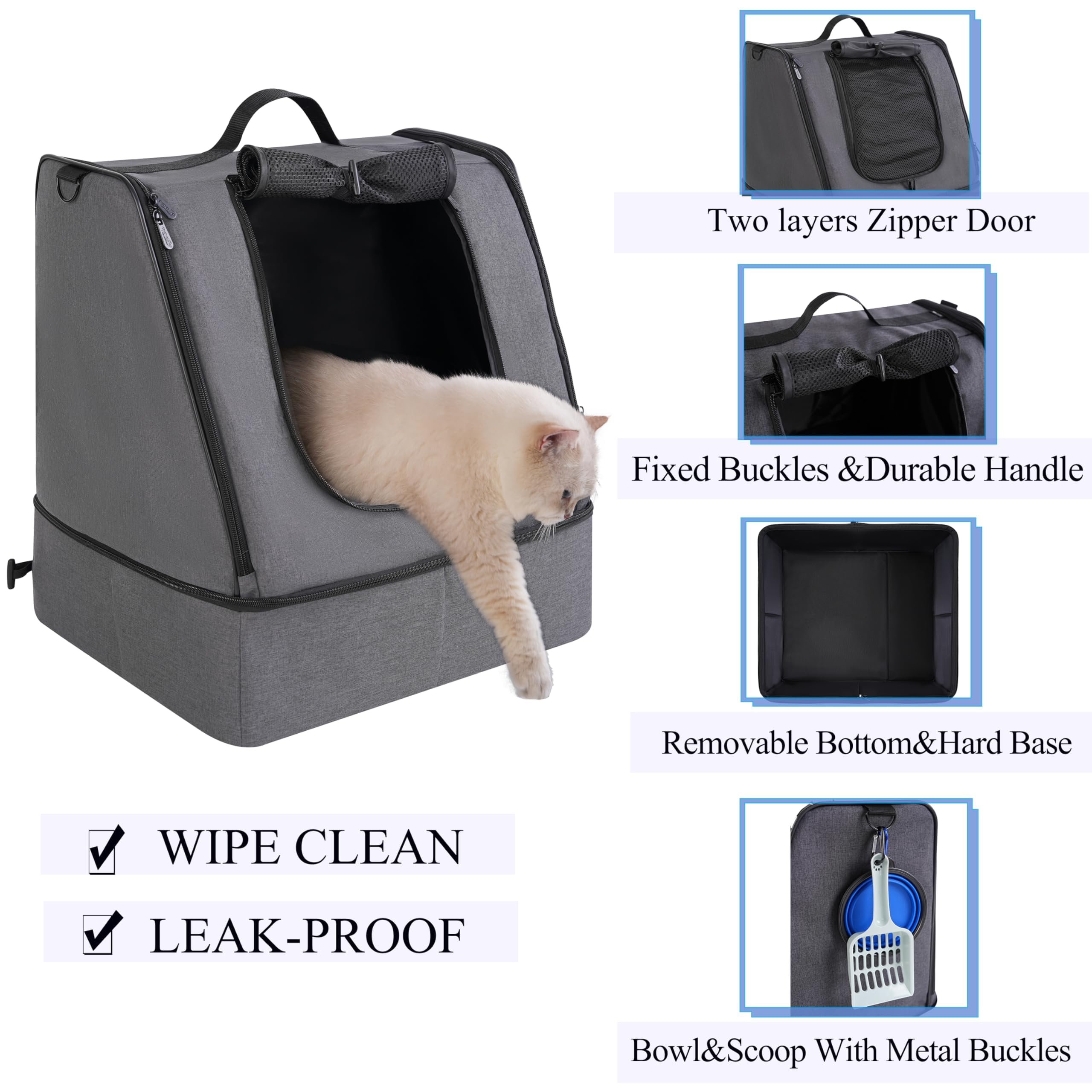 Apollo Walker waterproof bottom lining is removable and easy to wash