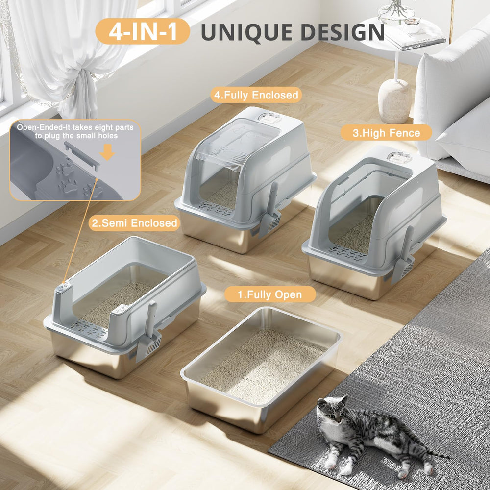 APPKER fully enclosed 4-in-1 configuration for privacy