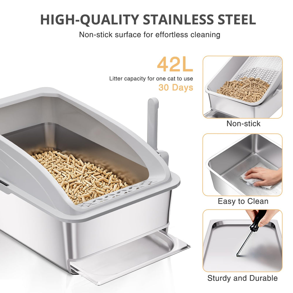 APPKER secure lid and enclosure minimize mess and odors.