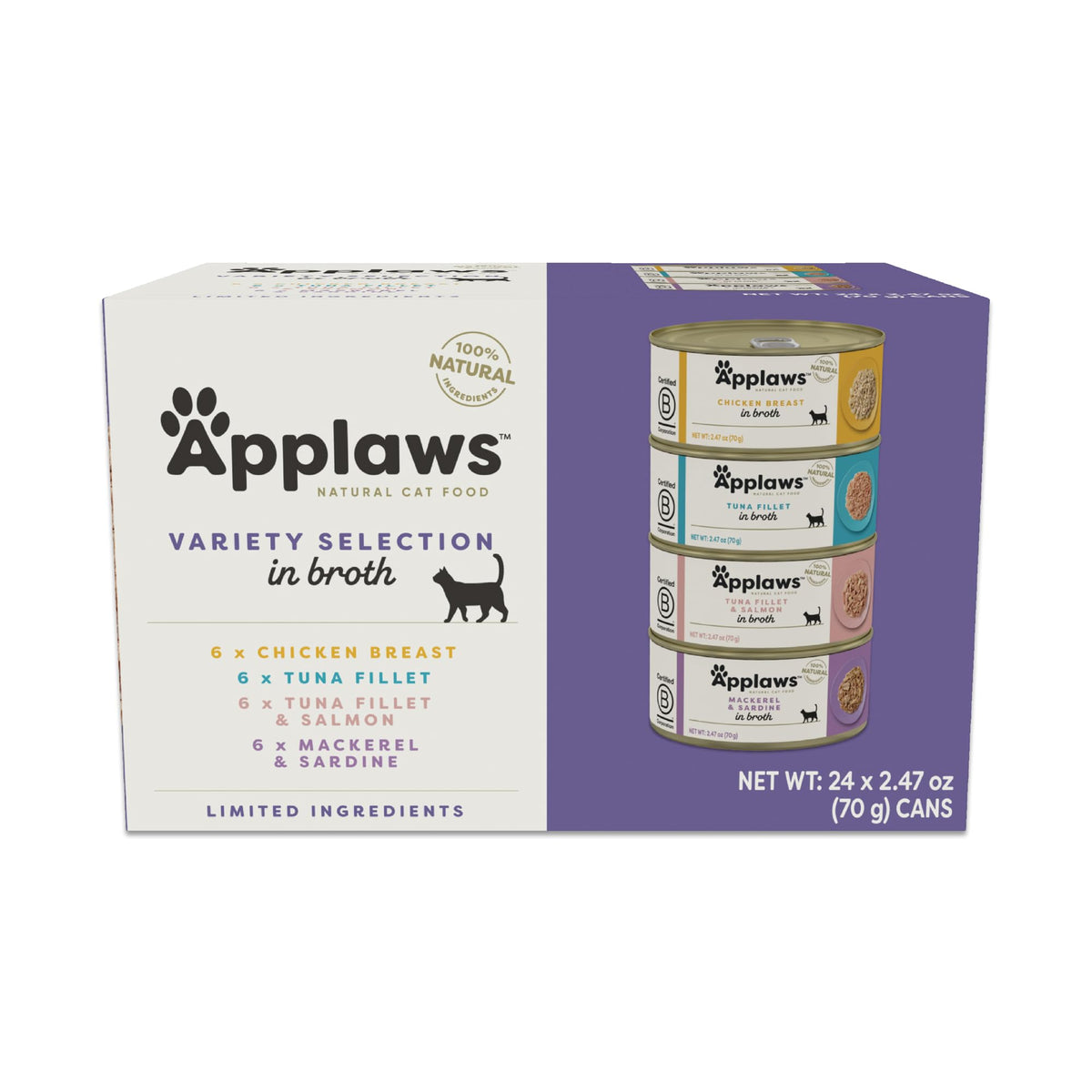 Applaws broth chicken breast can offers natural protein for a satisfying meal.