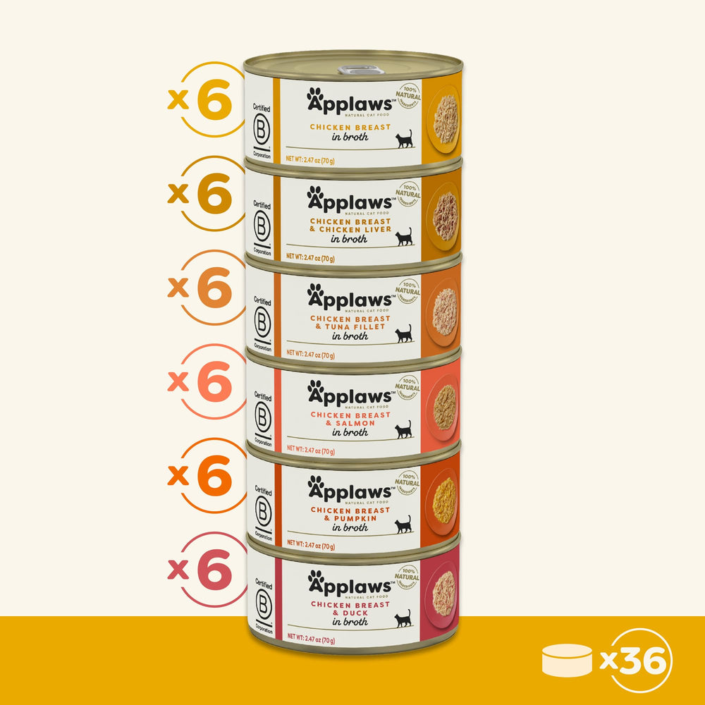 Applaws brothy-chicken-cat-food-can: hydrating option in broth