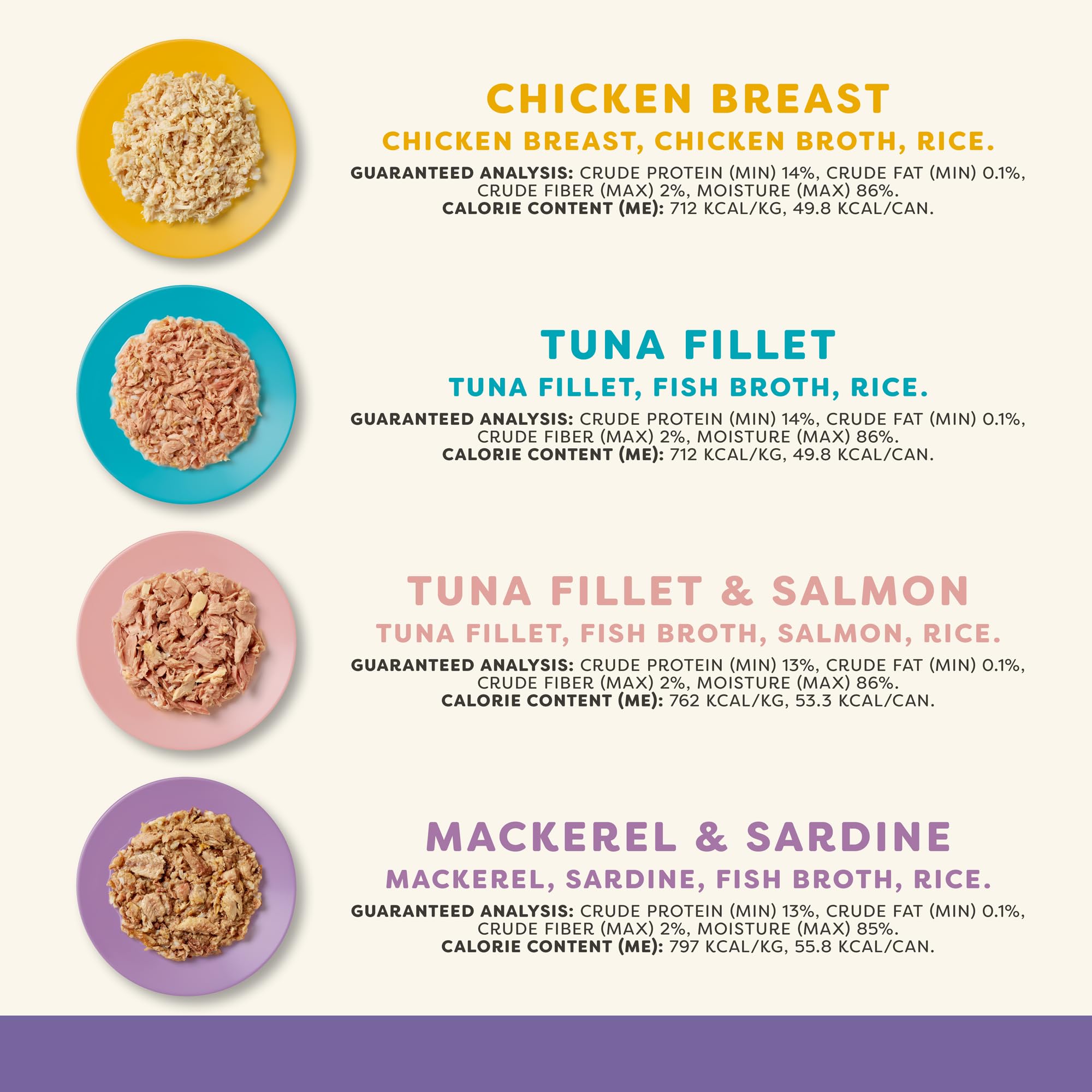 Applaws broth tuna fillet can highlights premium protein for felines.