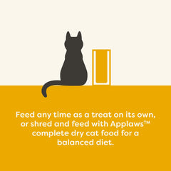Cat enjoys Applaws treats during reward time