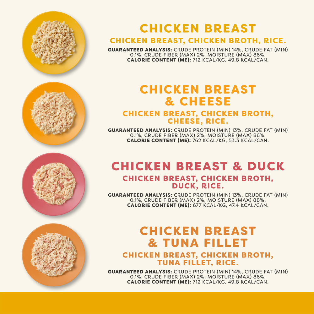 Applaws chicken breast can emphasizes real meat as the first ingredient for cats.