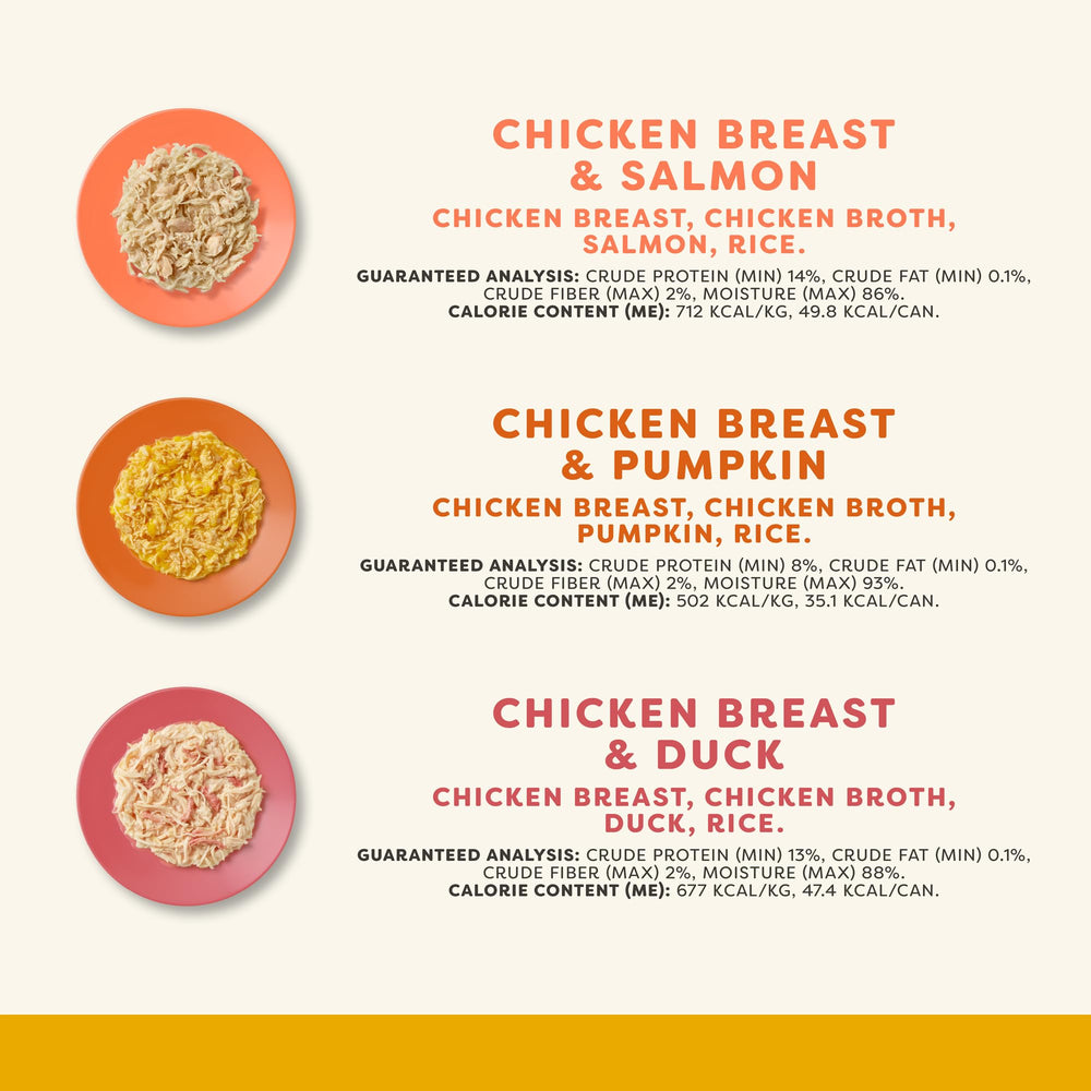 Applaws chicken-breast-chicken-liver-can: enriched flavor to entice picky eaters