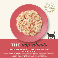 Applaws chicken breast and duck in broth shows real protein for meals
