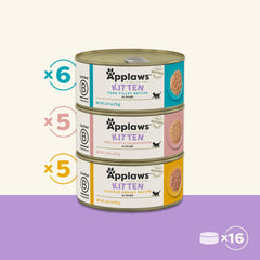 Applaws chicken breast recipe wet cat food, protein-rich and natural.