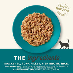Applaws limited ingredient cat food cans highlight simple protein sources for sensitive palates.