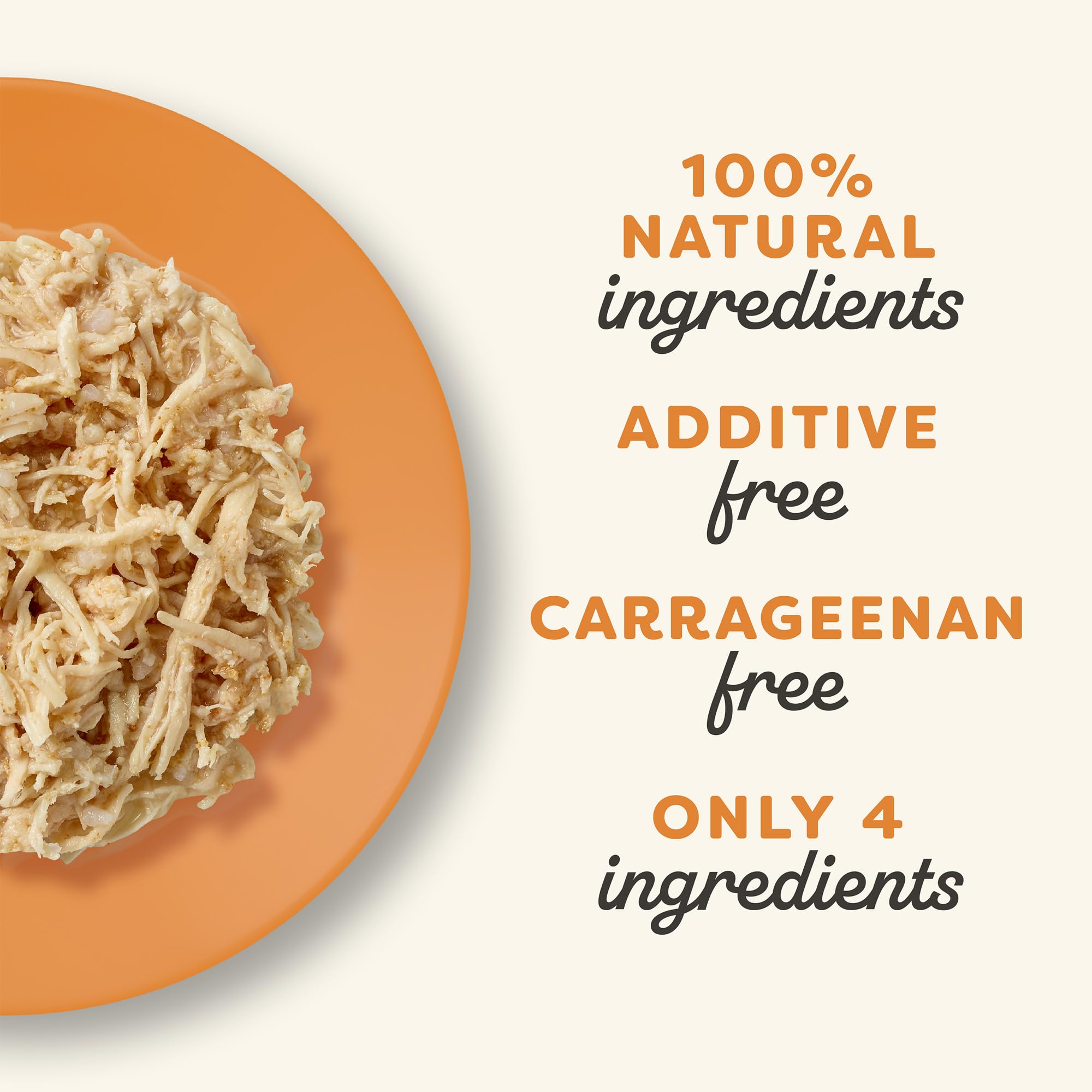 Applaws limited-ingredients label highlights natural recipe.