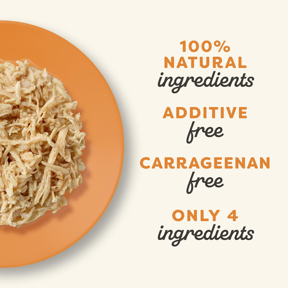 Applaws limited-ingredients label highlights natural recipe.