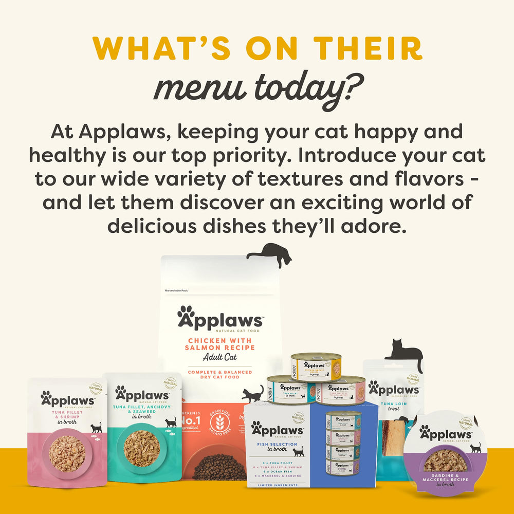 Applaws Mackerel with Sardine can, omega-3 rich option