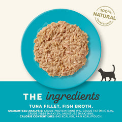 Applaws natural ingredients close-up highlights limited ingredients and no artificial additives.