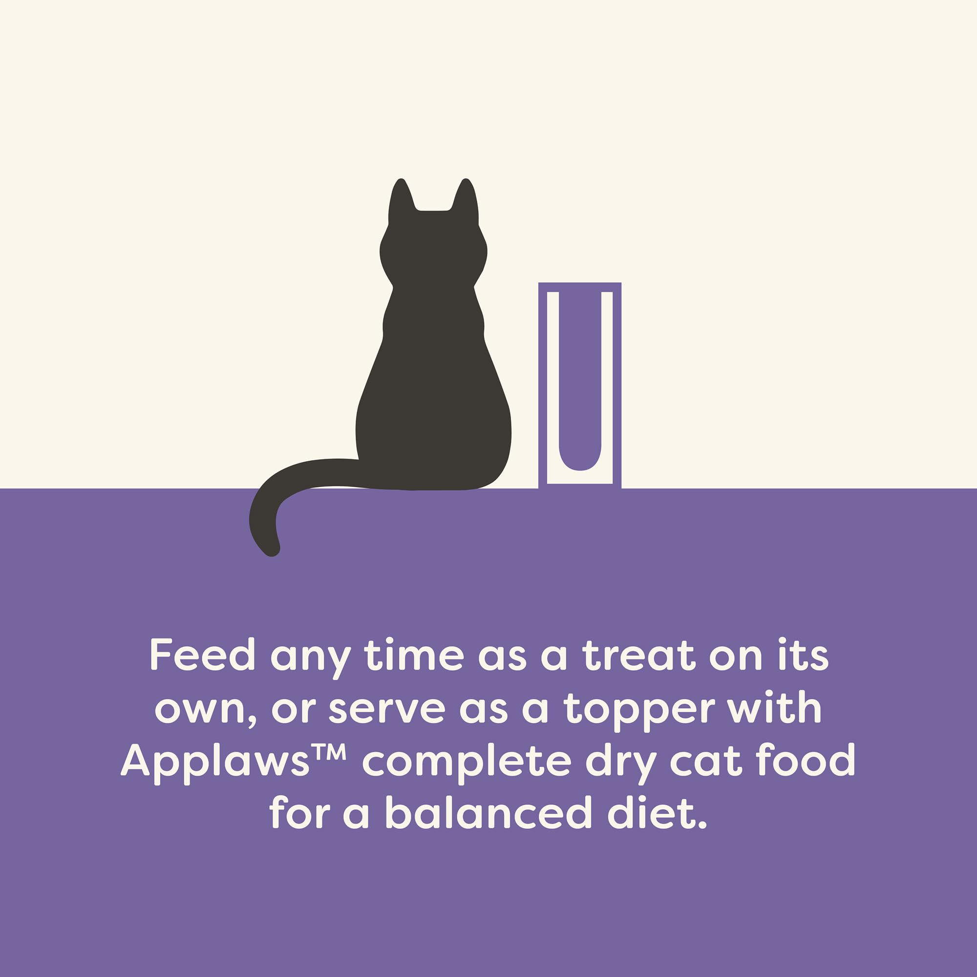 Applaws natural ingredients label highlights grain-free recipe.