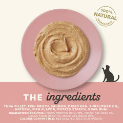 Applaws natural wet cat food mousse packaging highlights grain-free, natural ingredients.