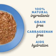Applaws Ocean Fish Recipe cup features natural ingredients for picky cats.