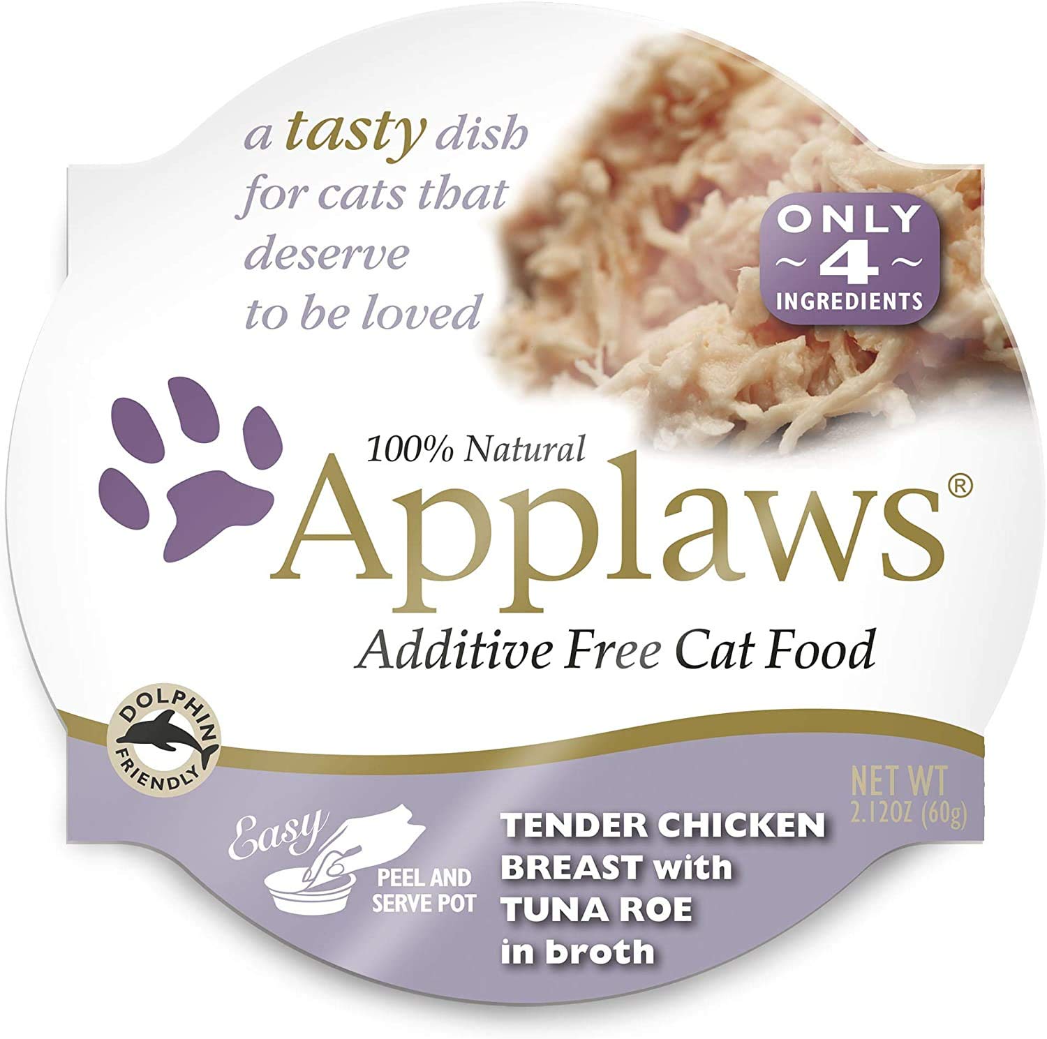 Applaws Peel and Serve cat food in broth pots, ideal for quick dinners on busy days