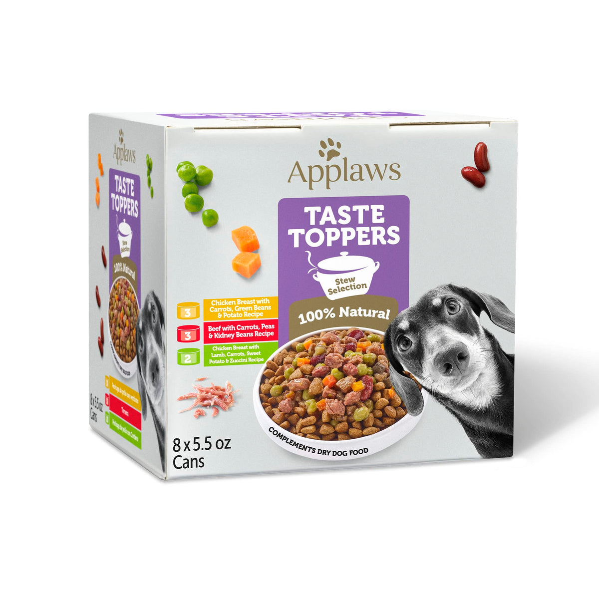 Applaws Taste Toppers stew variety pack adds flavor and protein to daily meals.