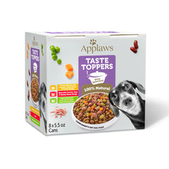 Applaws Taste Toppers stew variety pack adds flavor and protein to daily meals.