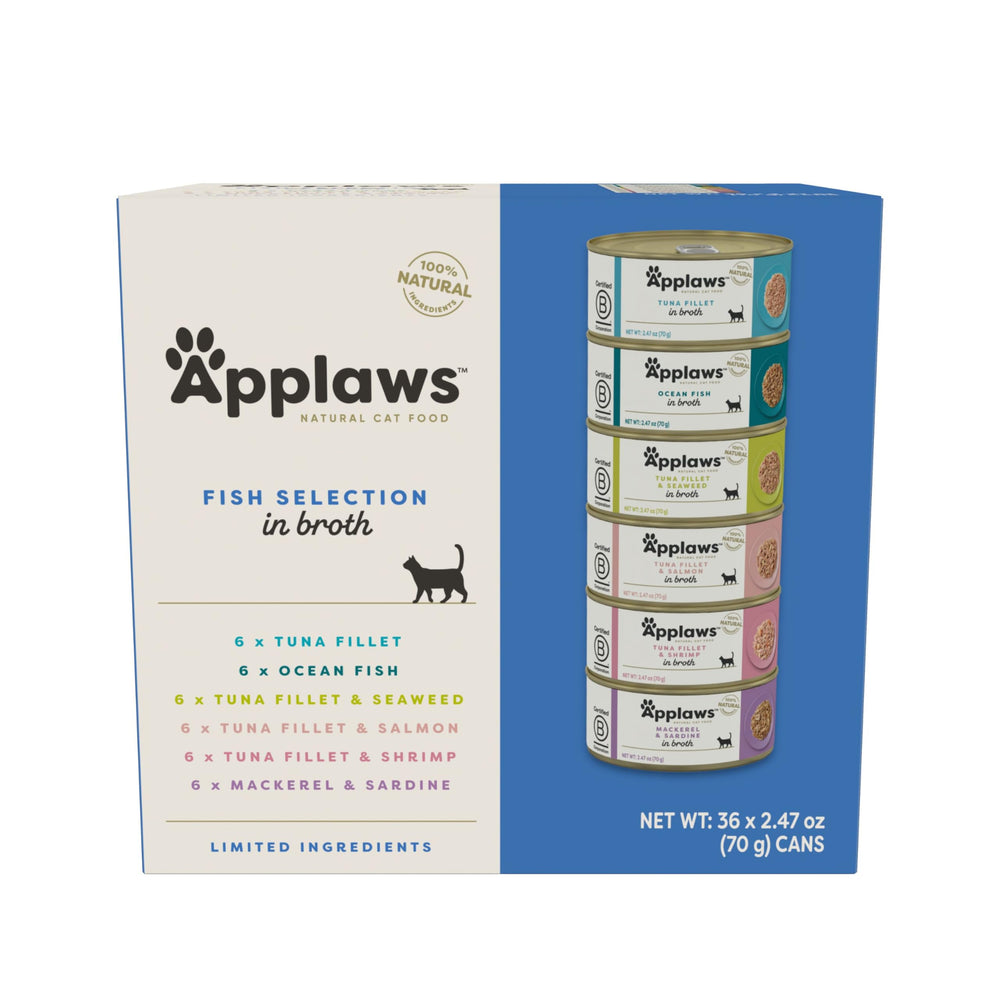 Applaws Tuna Fillet in Broth: premium protein for cat meals
