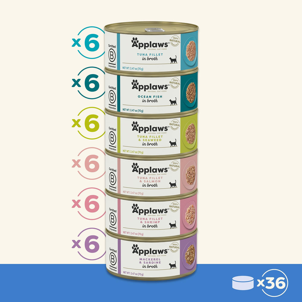 Applaws Tuna Fillet with Salmon: rich flavor to entice meals