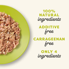 Applaws tuna fillet with seaweed in broth appetizing wet cat food