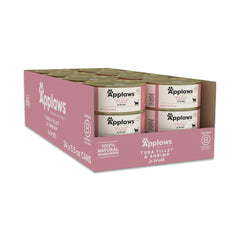 Applaws tuna fillet with prawn topper enhances cat meals