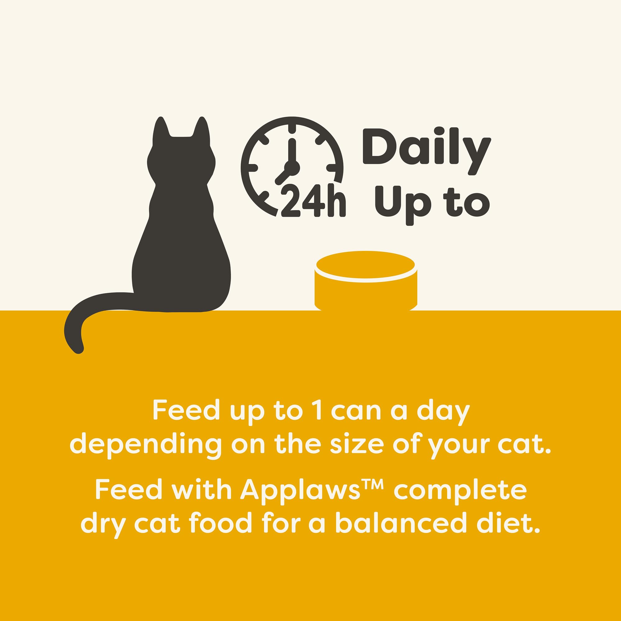 Applaws Vitality can shows grain- and carrageenan-free recipe at a glance.