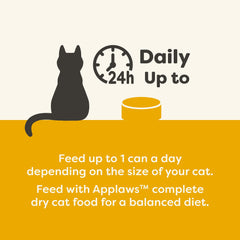 Applaws Vitality can shows grain- and carrageenan-free recipe at a glance.