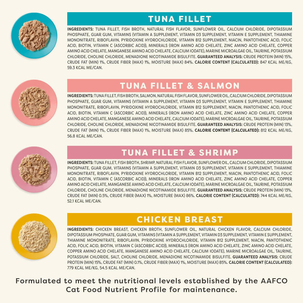 Applaws Vitality tuna fillet in broth highlighting protein-rich meal for active cats